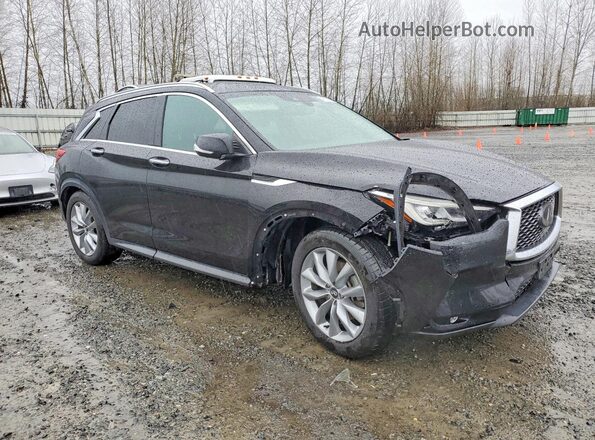 3PCAJ5M11KF135378 2019 INFINITI QX50 Черный Передняя правая четверть
