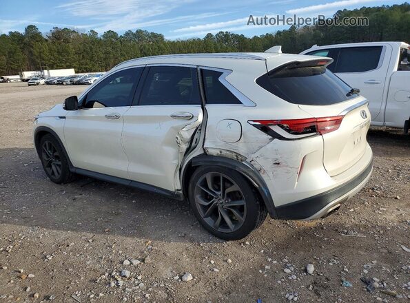 3PCAJ5M16KF104319 2019 INFINITI QX50 White Tył lewy