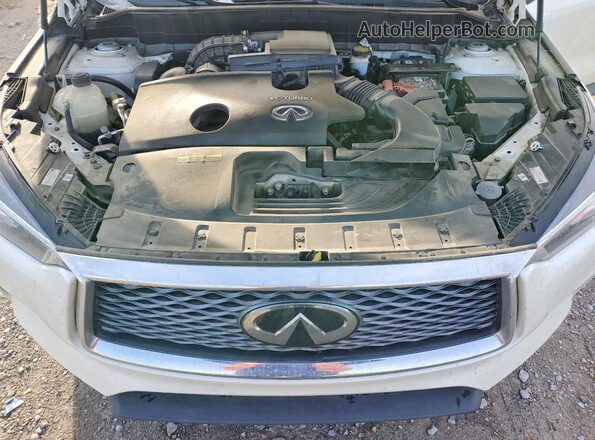 3PCAJ5M16KF104319 2019 INFINITI QX50 White Widok komory silnika