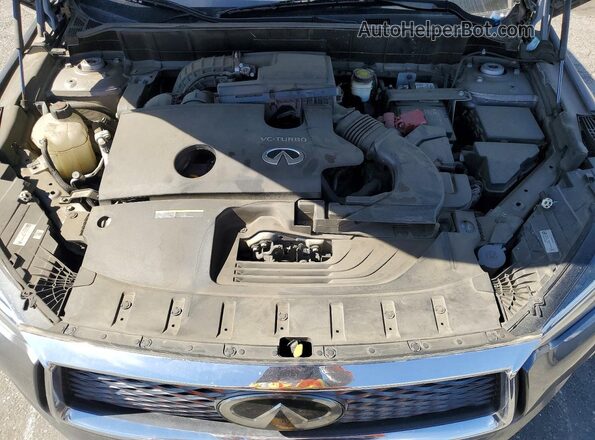 3PCAJ5M16KF135294 2019 INFINITI QX50 Gray Engine compartment view