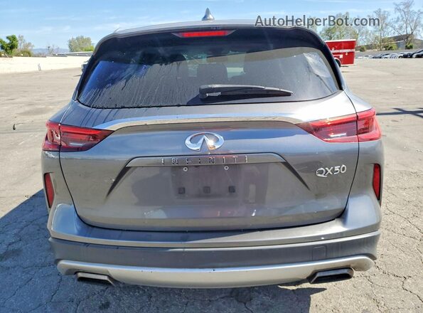 3PCAJ5M16KF135294 2019 INFINITI QX50 Gray Rear view