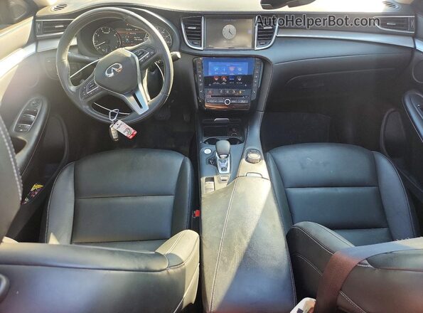 3PCAJ5M17KF119640 2019 INFINITI QX50 Black Widok deski rozdzielczej