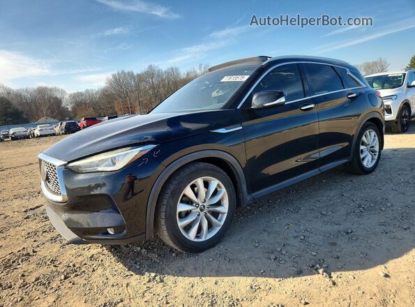 3PCAJ5M17KF119640 2019 INFINITI QX50 Black Przód lewy