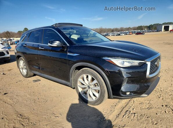 3PCAJ5M17KF119640 2019 INFINITI QX50 Black Przód prawy