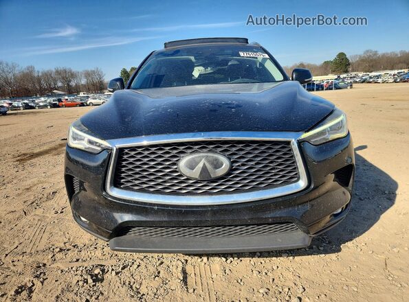 3PCAJ5M17KF119640 2019 INFINITI QX50 Black Widok z przodu