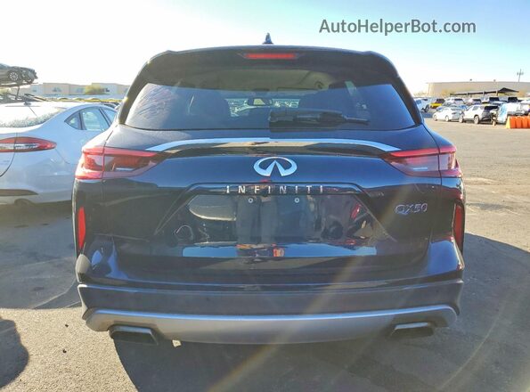 3PCAJ5M17KF121520 2019 INFINITI QX50 Blue Հետևի տեսք