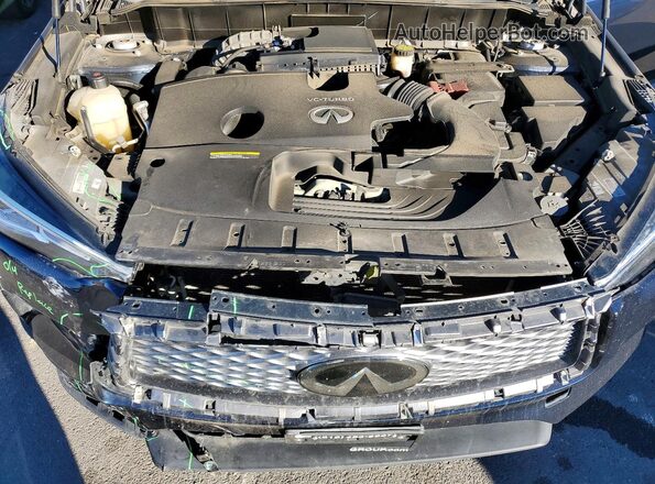 3PCAJ5M17KF121520 2019 INFINITI QX50 Blue Սալոնի հետևի տեսք