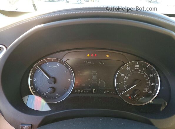 3PCAJ5M17KF121520 2019 INFINITI QX50 Blue Սարքավորումների վահանակի տեսք