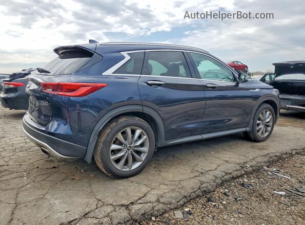 3PCAJ5M17KF133585 2019 INFINITI QX50 Blue Rear right