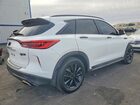 2019 Infiniti Qx50 White vin: 3PCAJ5M17KF138463