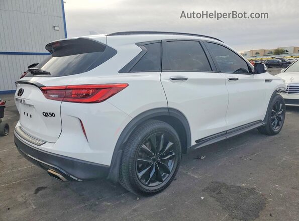3PCAJ5M17KF138463 2019 INFINITI QX50 White Tył prawy