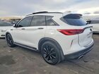 2019 Infiniti Qx50 White vin: 3PCAJ5M17KF138463