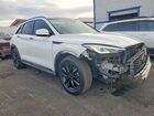 2019 Infiniti Qx50 White vin: 3PCAJ5M17KF138463