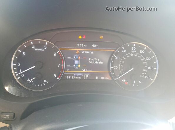 3PCAJ5M19KF107084 2019 INFINITI QX50 White Widok zestawu wskaźników