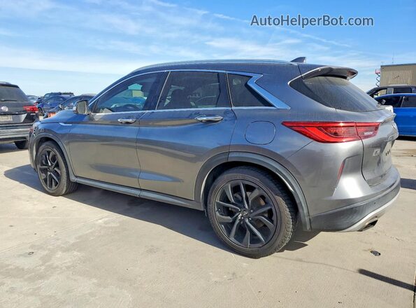 3PCAJ5M1XKF105599 2019 INFINITI QX50 Зеленый Задняя левая четверть