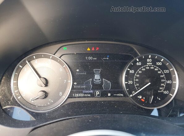 3PCAJ5M1XKF105599 2019 INFINITI QX50 Зеленый Вид щитка приборов