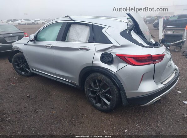 3PCAJ5M1XKF138330 2019 INFINITI QX50 Серебряный Задняя левая четверть