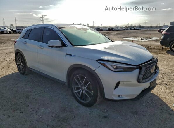 3PCAJ5M30KF104849 2019 INFINITI QX50 Белый Передняя правая четверть