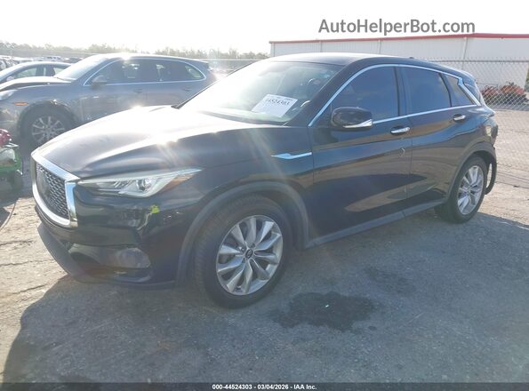 3PCAJ5M30KF115253 2019 INFINITI QX50 Черный Передняя левая четверть