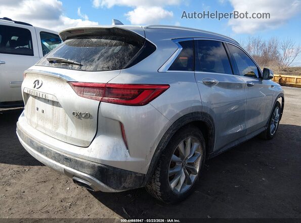 3PCAJ5M31KF129081 2019 INFINITI QX50 Серебряный Задняя правая четверть