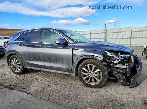 3PCAJ5M32LF113716 2020 INFINITI QX50 Серый Передняя правая четверть