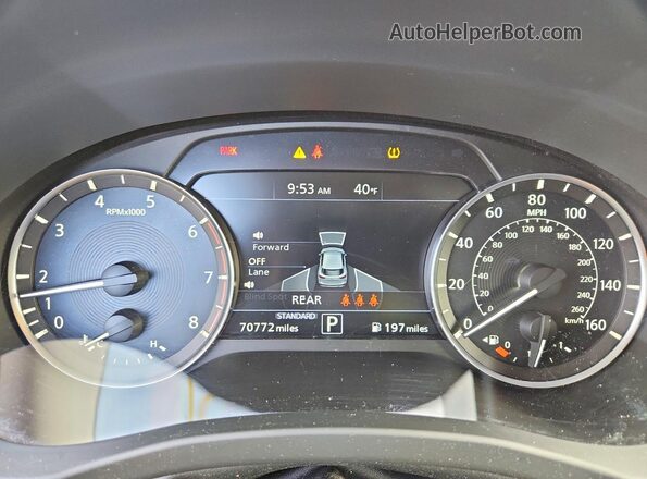 3PCAJ5M32LF113716 2020 INFINITI QX50 Серый Вид щитка приборов