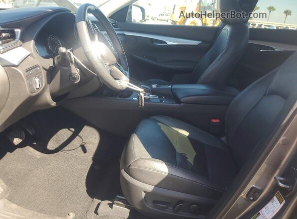 3PCAJ5M33KF109933 2019 INFINITI QX50 Gray Widok wnętrza z przodu