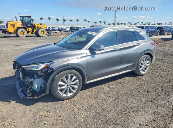 3PCAJ5M33KF109933 2019 INFINITI QX50 Gray Przód lewy