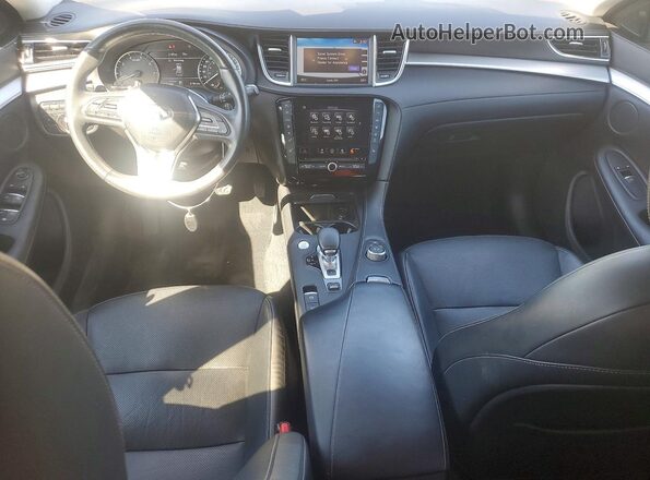 3PCAJ5M33KF109933 2019 INFINITI QX50 Gray Widok deski rozdzielczej