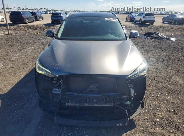 3PCAJ5M33KF109933 2019 INFINITI QX50 Gray Widok z przodu