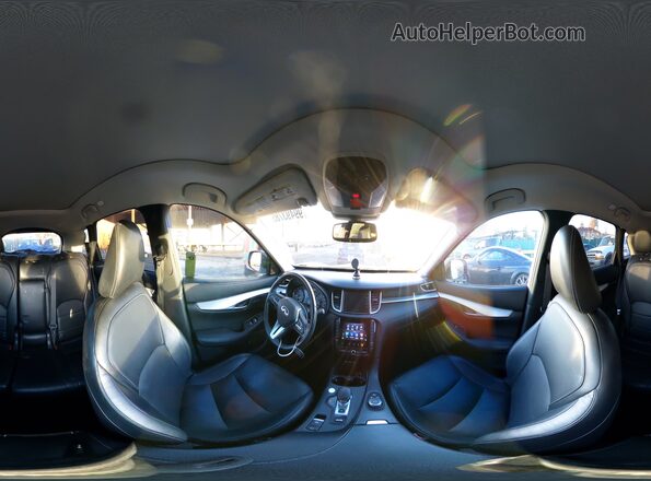 3PCAJ5M34KF124814 2019 INFINITI QX50 Белый Вид наклейки с VIN-кодом
