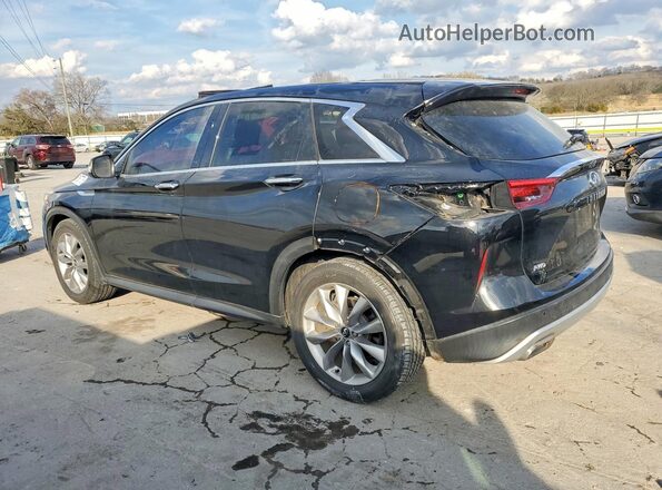 3PCAJ5M38KF131135 2019 INFINITI QX50 Черный Задняя левая четверть