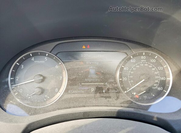 3PCAJ5M38KF131135 2019 INFINITI QX50 Черный Вид щитка приборов