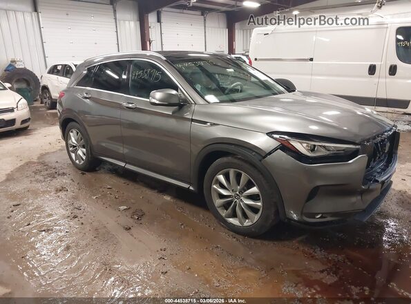 3PCAJ5M39KF128888 2019 INFINITI QX50 Gray Передня права чверть