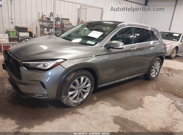 3PCAJ5M39KF128888 2019 INFINITI QX50 Gray Передня ліва чверть
