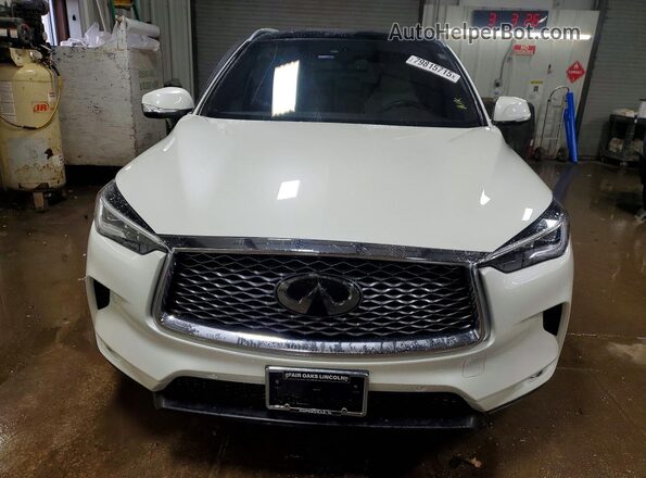 3PCAJ5M3XKF145070 2019 INFINITI QX50 White Вид спереду
