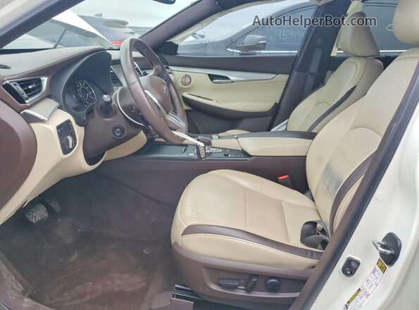 3PCAJ5M3XKF145070 2019 INFINITI QX50 White Вид салону спереду