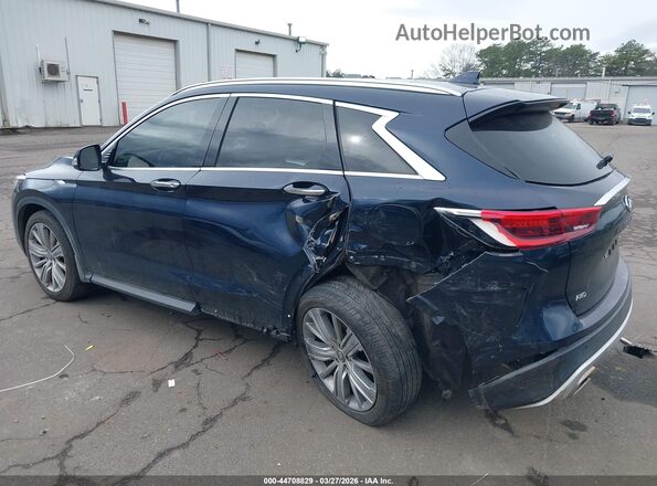 3PCAJ5M3XLF117156 2020 INFINITI QX50 Blue Front view
