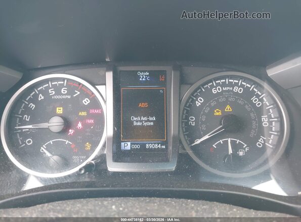 3TMBZ5DN2NM036780 2022 TOYOTA TACOMA White Widok tylnych siedzeń