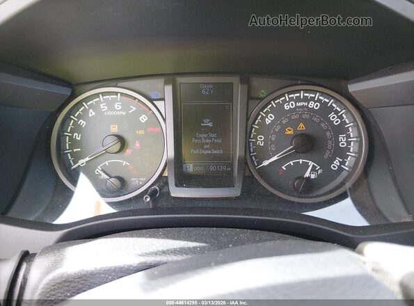 3TMCZ5AN0JM154247 2018 TOYOTA TACOMA Белый Вид задних сидений