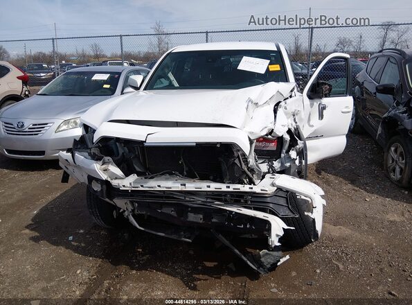 3TMCZ5AN0JM154247 2018 TOYOTA TACOMA Белый Вид щитка приборов