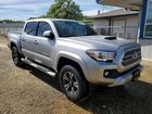 2017 Toyota Tacoma Trd Sport Серебряный vin: 3TMCZ5AN2HM057965