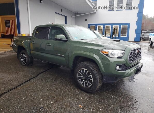 3TMCZ5AN2MM411414 2021 TOYOTA TACOMA Green Przód prawy