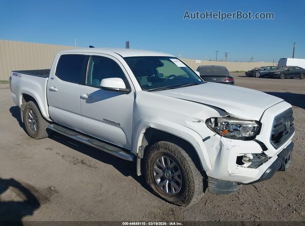 3TMCZ5AN3JM159975 2018 TOYOTA TACOMA White წინა მარჯვენა