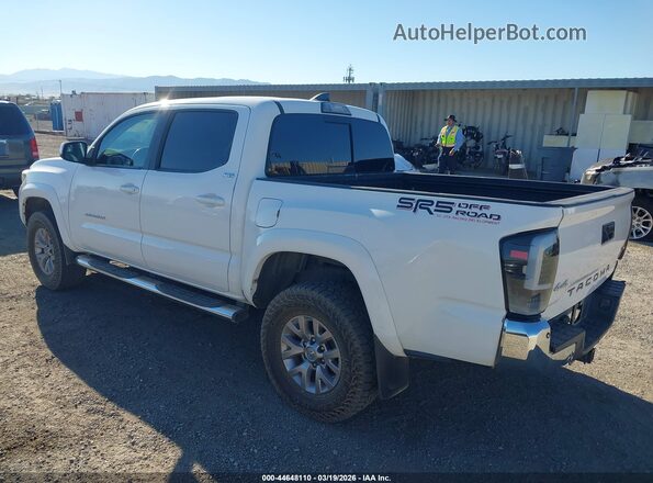 3TMCZ5AN3JM159975 2018 TOYOTA TACOMA White უკანა მარცხენა