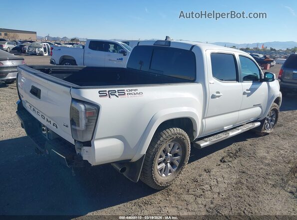 3TMCZ5AN3JM159975 2018 TOYOTA TACOMA White უკანა მარჯვენა