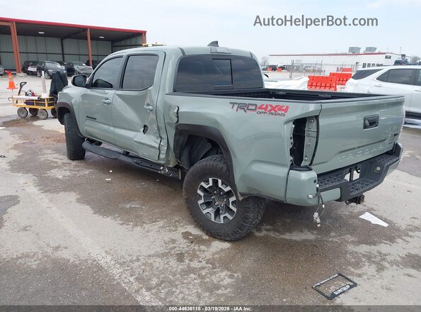 3TMCZ5AN3NM486883 2022 TOYOTA TACOMA 4WD Gray Trasero izquierdo