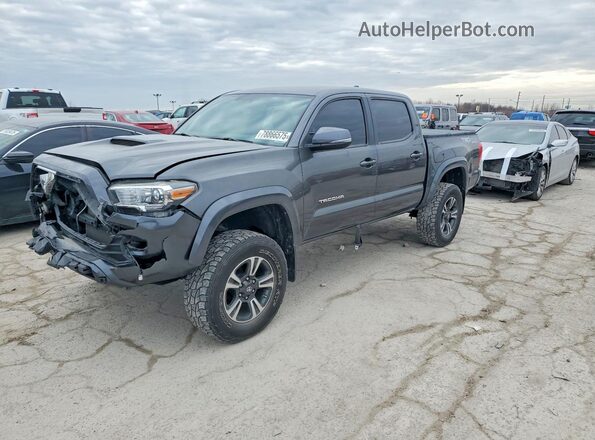 3TMCZ5AN4HM062861 2017 TOYOTA TACOMA Gray Przód lewy