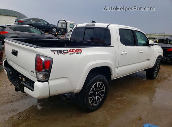 3TMCZ5AN4LM345768 2020 TOYOTA TACOMA Белый Задняя правая четверть