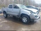2019 Toyota Tacoma Sr V6 Silver vin: 3TMCZ5AN5KM228697